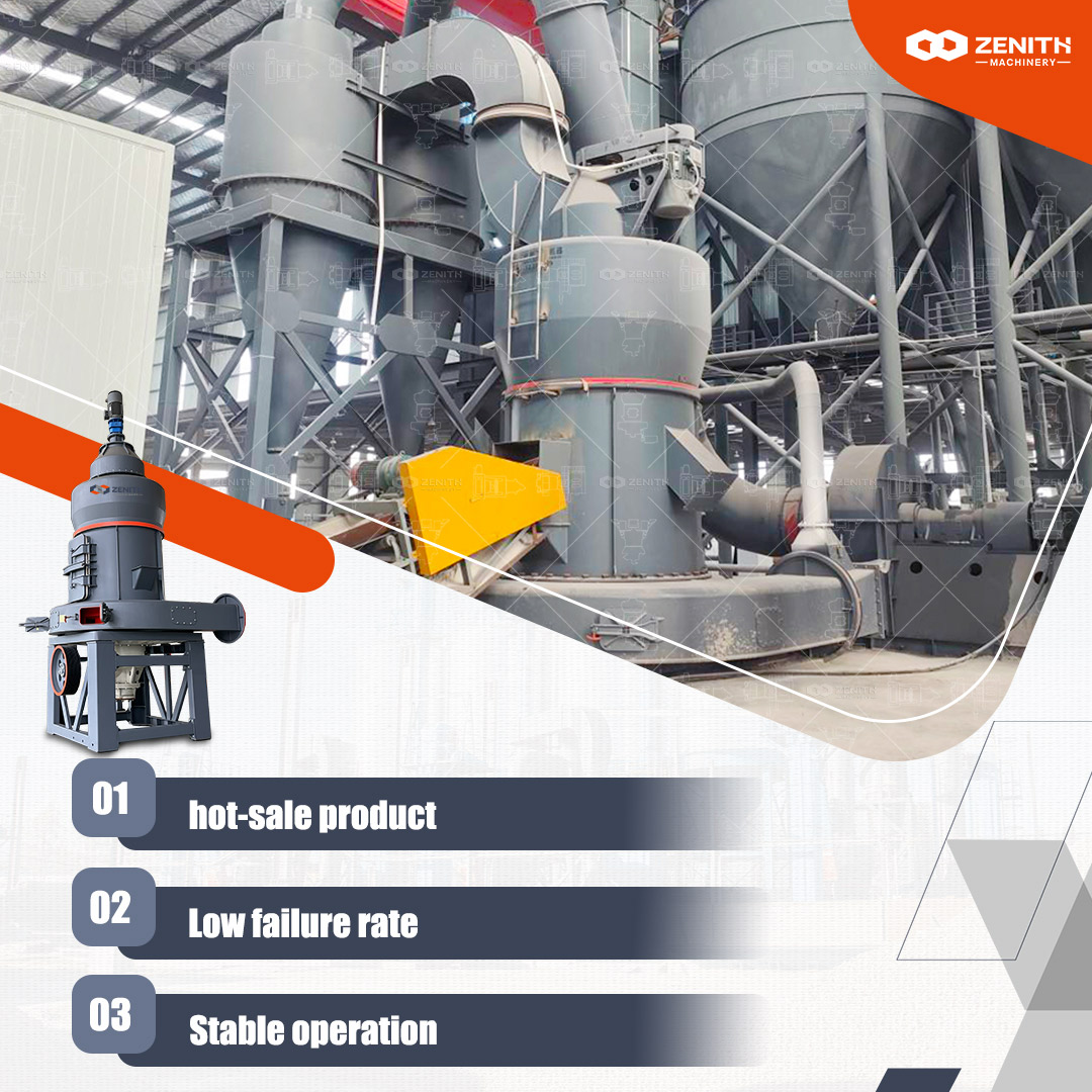Zenith global support network for grinding mill customers